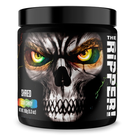 [BRSROGICA4FRUYLF] JNX SPORTS The Ripper! Fat Burner Pre Workout for Men & Women – Thermogenic Fat Burning Powder & Appetite Suppressant, Boost Energy & Endurance – Sour Candy 30 Servings
