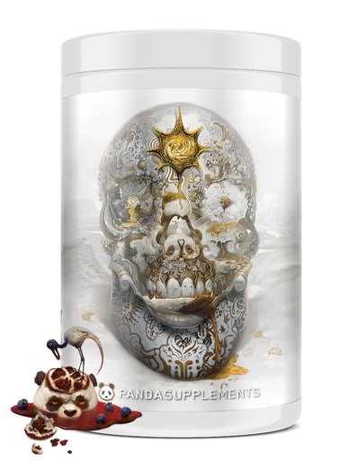 [BRSREHDRCQPQGHL3] Underground Bio Labs/Panda Supps Skull High Stim/Nootropic Pre-Workout,3 Caffeine Sources,for Tunnel Vision Focus, Massive Pumps, Unparalled Energy (40 Scoops) (Brain Buster (Blueberry Pomegranate)