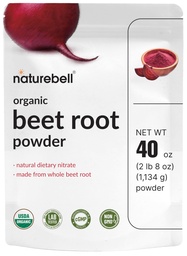 NatureBell Organic Beet Root Powder, 40 oz | Whole Beet Root Source – USDA Organic – Great for Vegan Shakes & Smoothies – Non-GMO, Gluten Free