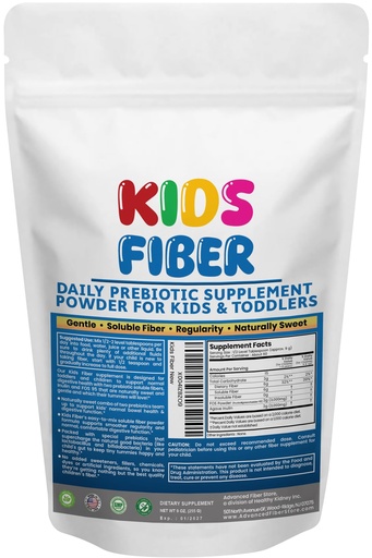 [BRSRAAIOBYMQY3AZ] Kidney Restore Kids Fiber for Constipation Relief, Prebiotics for Children, Toddler Fiber Supplement, Mild Sweetness Fiber Powder for Kids, Gut Health for Regularity & Softness 60 Servings