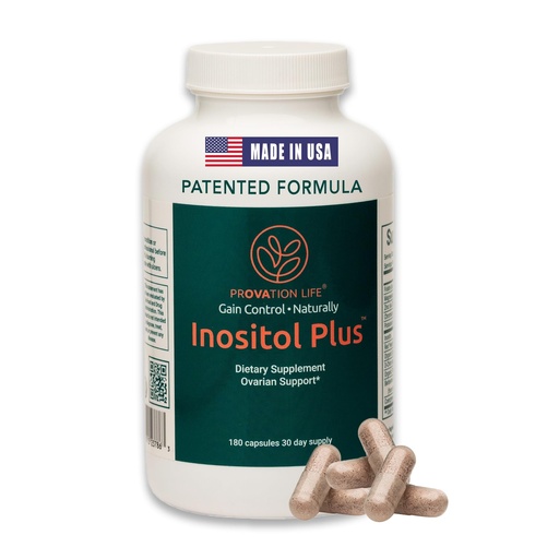 [BRSRGZDYOIGWKFDG] Supplement for Women, 40:1 Myo-Inositol & D-Chiro Blend with 12 Ingredients, 180 Capsules