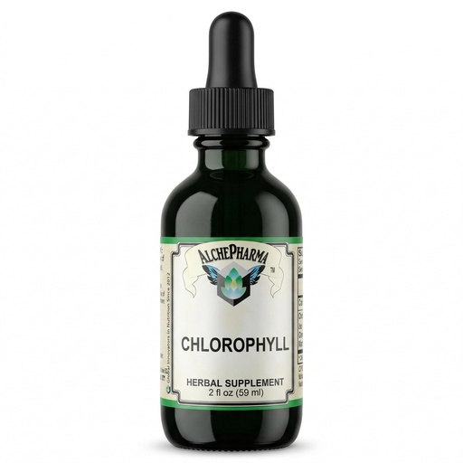 [BRSWYGAQCV7B6FD4] Chlorophyll from Mulberry Leaf as Sodium Copper Chlorophyllin (2mg Copper per 15 Drops) w/Peppermint Essential Oil