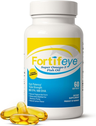 [BRSWKHD6AR5RAYDG] Omega 3 Balıq Yağı 60Count 1600 m Norveçte Made - Yüksək Potency Balıq yağı Omega 3 İnformasiya Triglyceride Form with EPA and DHA