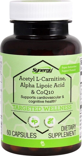 [BRSWIYL7CV6RQE34] Vitacost CoQ10 + Alpha Lipoic Acid + Acetyl L-Carnitine HCl - 60 Capsules