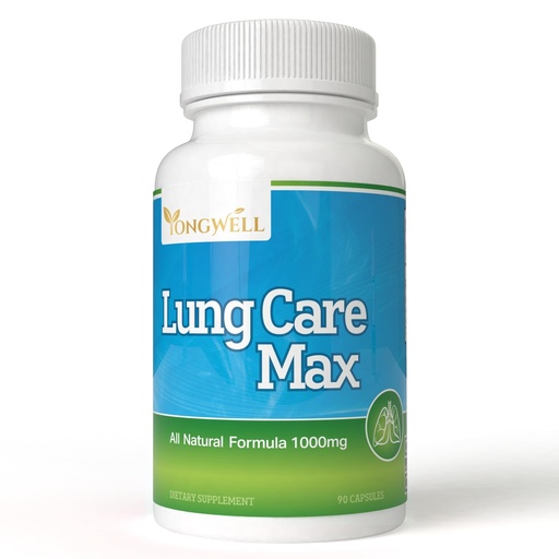 [BRSWECQQDIORGGT3] Lung Care Max, Special Antioxidant Formula with American Ginseng, Bee Propolis, and Royal Jelly (90 Capsules)