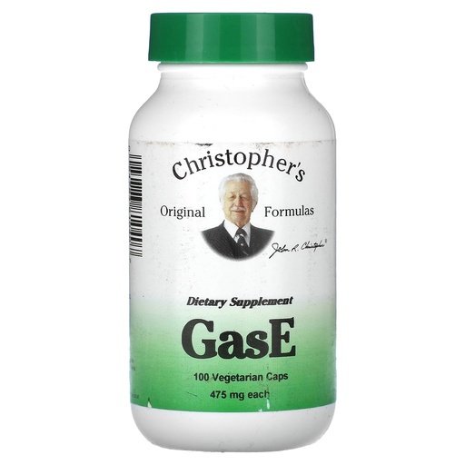 [BRSWIYQLBUNRQFTI] Christopher's Original Formulas Gas-Eze, 475 mg – 100 Vegetarian Capsules