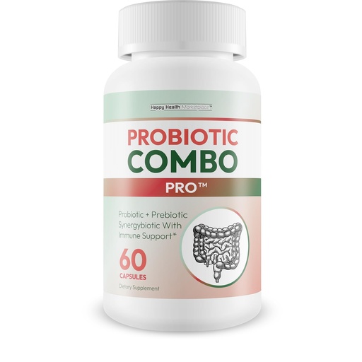 [BRSREHYNAQFRGGQ2] Probiotic Combo Pro - Our Best Probiotic Prebiotic Combo & Best Prebiotics and Probiotics For Diverticulosis - 40 Billion Cfu Probiotics Vitamin D Zinc Fiber Diverticulosis Supplement