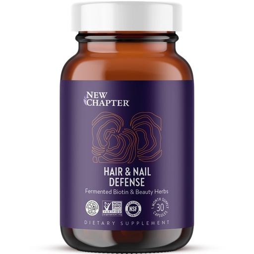 [BRSRGCYPBB5AK232] New Chapter Hair Skin & Nails Vitamins - 1333% DV Biotin + Clinical-Strength Astaxanthin 4mg - Supports Keratin, Protects Collagen, Healthy Hair Growth - 1 Capsule Daily, 3rd Party Tested, 30 Count