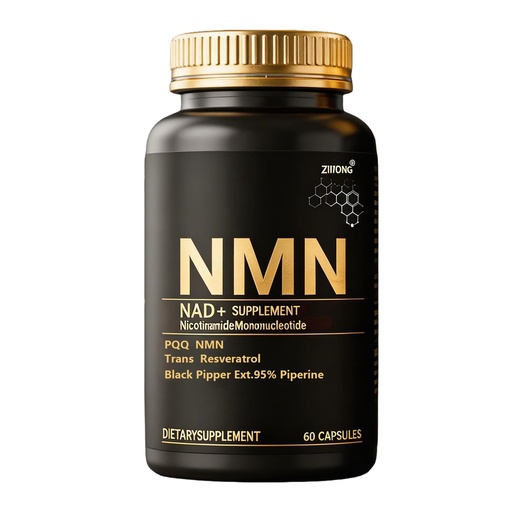 [BRSRGBIYB4GQ4C3L] NMN Supplement 1000mg Per Serving,Nicotinamide Mononucleotide NAD+ Supplement with Resveratrol, PQQ & Black Pepper Extract for Cellular Energy, Anti-Aging & Immune Support, 60 Capsules