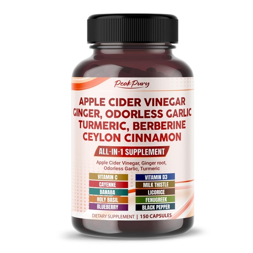 [BRSRAZQLOJ6BSAAZ] Apple Cider Vinegar Ginger Odorless Garlic Turmeric Berberine