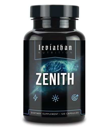 [BRSREHQODF6GCETH] Leviathan Zenith | L-Tyrosine, Acetyl L-Carnitine, Uridine, KSM-66 Ashwagandha, L-Theanine for Men and Women