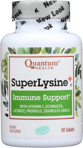 [BRSWIBQ2AB6RADLM] Quantum Health Super Lysine Plus, Tab 90