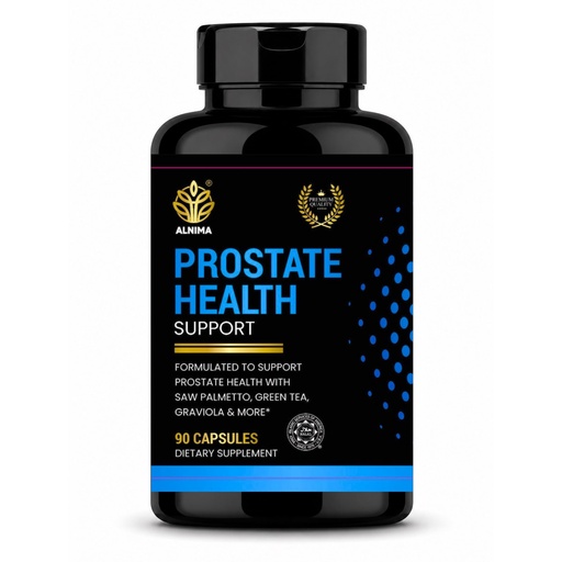[BRSRE2YLPN4AODLZ] Prostate Health Support – Men’s Urinary & Prostate Support with Saw Palmetto, Zinc & Selenium, Halal Supplement, Made in USA