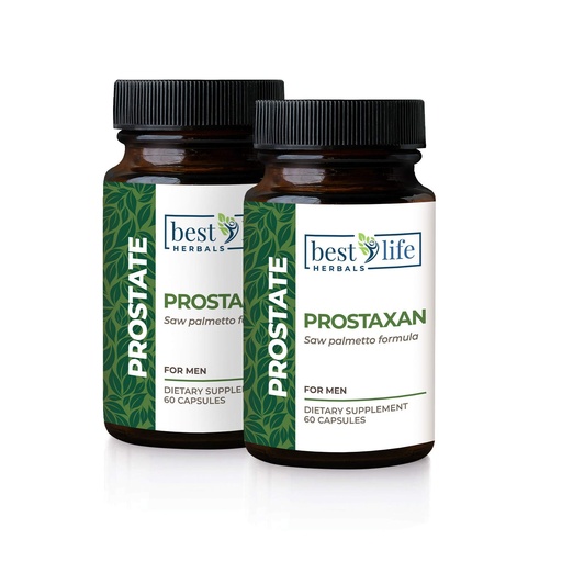 [BRSWYHD4BUNGOA36] ProstaXan Saw Palmetto Supplement for Men’s Prostate and Bladder Health - 2 Bottles