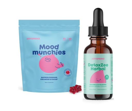 [BRSRAGTQOUFAID3A] JoySpring Saffron Gummies and Herbal Detox and Cleanse for Kids