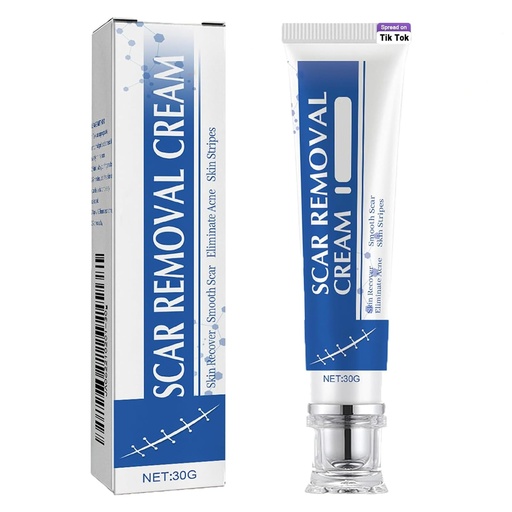 [BRSRACQPOJ4GGGQZ] Scar Cream,Scar Removal Cream,Silicone Scar Gel,Scar Silicone Gel,Scar Gel,Scar Cream for Surgical Scars, Stretch Marks and Keloid Bump (1pcs)