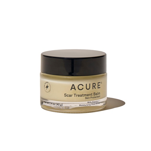 [BRSRAGQDPINAIHYV] Acure Scar Treatment Balm – Nourishing Cream with Zinc Oxide, Vitamin E & Shea Butter for New & Old Scars, 1.4 oz