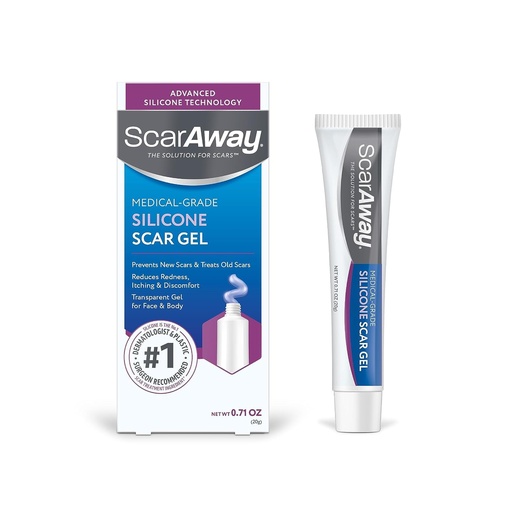 [BRSWGYI7OB5R6CTA] ScarAway Scar Diminishing Gel - 10 gm, Pack of 2