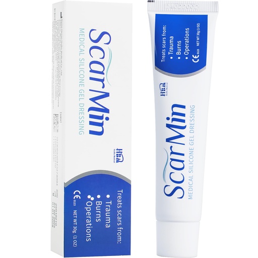 [BRSREEIRCUCQM2A2] Silicone Scar Gel for Old & New Scars, Advanced Scar Removal Cream, Medical Grade Silicone Scar Cream Treatment for Surgical, C-Section, Burns, Keloids & Acne (1.05 oz) 30g