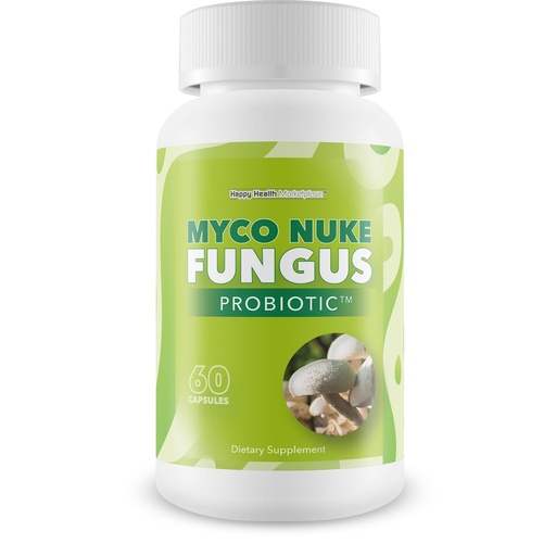 [BRSRGZD2O4MGGETX] Myco Nuke Fungus Probiotic - Our Best Fungus Probiotics - Immune System Natural Nail Fungal Treatment for Toenail Support - Probiotic Myco Nuker with Vitamin D Fungal Pills - Fungi Nail