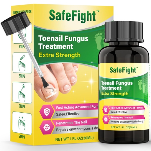 [BRSRGC36B4IA2G3F] Toenail Fungus Treatment with 25% Undecylenic Acid & Terbinafine, SafeFight Nail Repair Solution for Fungi Nail, Toenail Fungus Treatment Extra Strength Nail Repair for Fungi Nail