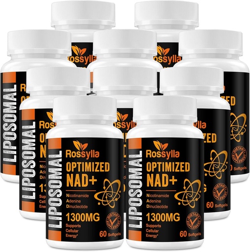 [BRSROYYHPIIBAEYV] 1300 MG Liposomal NAD+ συμπλήρωμα  Ευπροσάρμοστη ώθηση NAD+ Συμπλήρωμα για γήρανση Defese, Cellular Energy, Longevity 