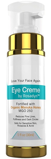 [BRSROZAOOEMREHT5] Eye Cream w/Manuka Honey MGO250 Reduces Puffiness, Fine Lines and Dark Circles | Hydrating and Healing