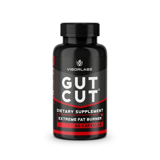 [BRSWIZQCBZ6Q2FTO] Vigor Labs Gut Cut – Premium Carb Blocker & Metabolism Booster for Men – Naturally Sourced Weight Management Supplement – Support Fat Loss & Lean Muscle Definition – Made in USA – 60 Capsules