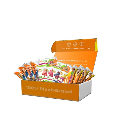 [BRSRABI5CUAQMETJ] PROBAR - Starter Pack - Natural Energy, Non-GMO, Gluten-Free, Plant-Based, Whole-Food Ingredients (14 Count)