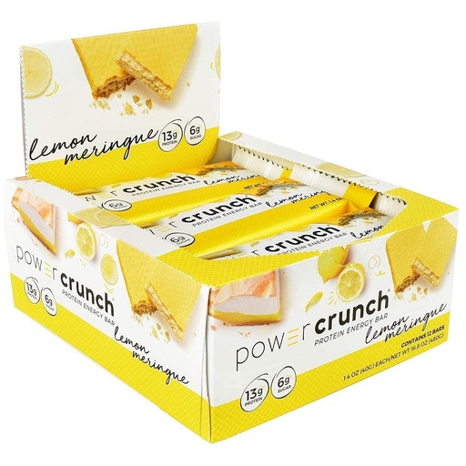 [BRSWIZAMBR6AIA34] Power Crunch Bar Cookies+Creme (12 Bars) 1.44 Ounces
