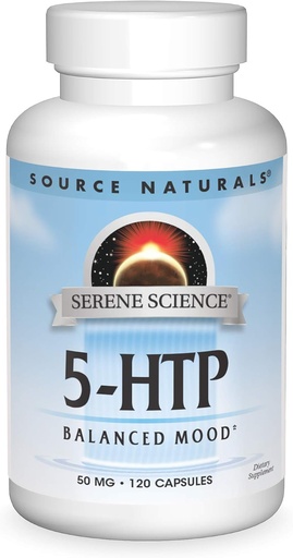 [BRSWIZYZOMCGYGDG] Source Naturals Serene Science 5-HTP 50 mg - 120 Capsules