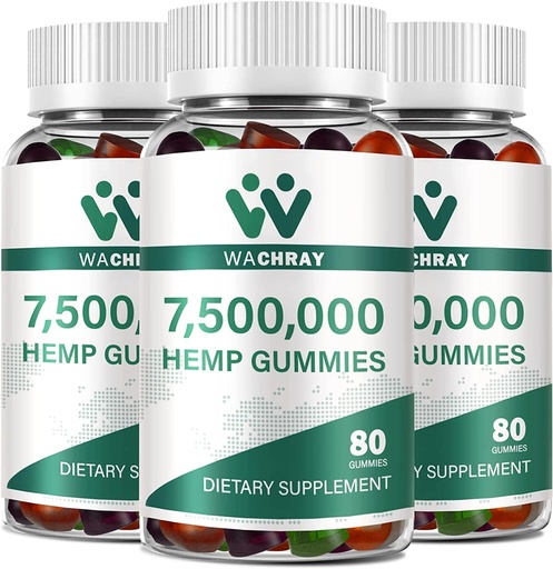 [BRSRGBAQPJ4BSYLF] Organic Hemp Gummies High Potency for Pain Sleep Anxiety Advanced Extra Strength Edible Pure Hemp Oil Extract Relaxing Gummy Low Sugar (3-Pack)