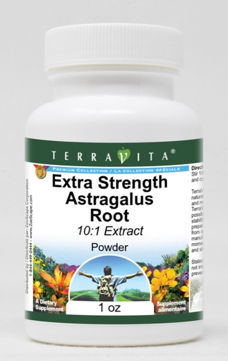 [BRSWI2QRPMMQKH3Y] Extra Strength Astragalus Root 10:1 Extract Powder (1 oz, ZIN: 511244)