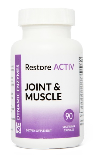 [BRSWKFT2CADA4CLK] Restore ACTIV Systemic Enzymes – Acid-Resistant Serrapeptase 90,000 SPU + Nattokinase 400 FU – Protease Blend for Muscle, Joint & Tissue Support – Supports Healthy Circulation – 90 Veg Caps