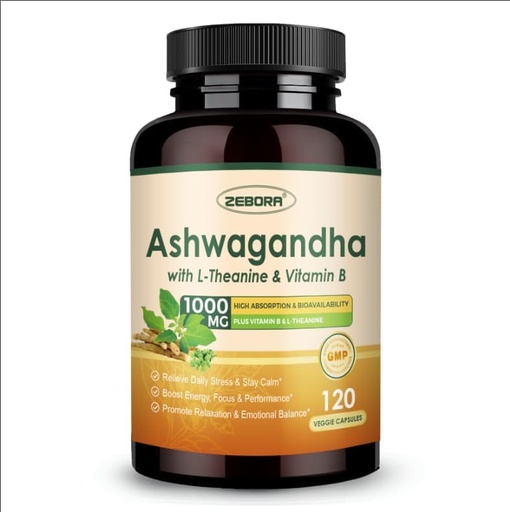 [BRSRGYYFCIFAGHLO] ZEBORA Ashwagandha 1000mg