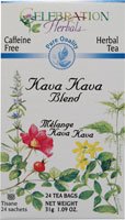 [BRSWIZ35CEMQE3DE] Celebration Herbals Teabags Herbal Kava Kava Blend Pure Quality Organic -- 24 Herbal Tea Bags