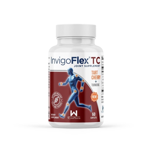 [BRSROBQPC4NQ4D37] INVIGOFLEX TC - Tart Cherry and Tumeric (60 caplets)