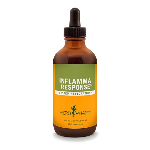 [BRSWIYTYOZ7ACA3O] Herb Pharm Inflamma Response Liquid Herbal Formula with Turmeric Liquid Extract - 4 Ounce