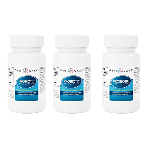 [BRSRAHACBUBBYYDF] GeriCare Ultimate Probiotic and Digestive Health Supplement - Complete Gut Repair, Probiotics for Women and Men Lactose & Gluten Free - 50 Capsules (3 Pack)