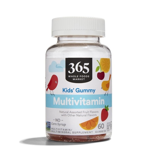 [BRSWYZQFBYNGOFLD] 365 by Whole Foods Market, Children's Gummy Multivitamin, 60 Count