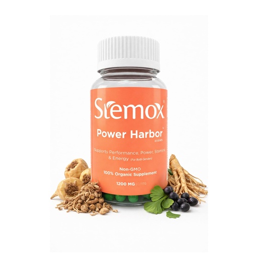 [BRSREHY2DF5RUG3A] Power Harbor – Maca Root & Arginine HCL Supplement for Men – Rhodiola & Herbal Blend for Energy, Endurance & Daily Vitality – Natural Pre Workout & Wellness Support – 60 Capsules