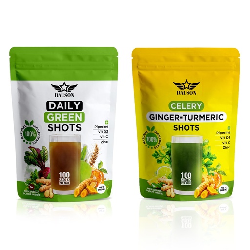 [BRSRGYIFDN5A4DT6] Daily Green & Ginger Turmeric Shots – 100 Servings – Superfood Blend with Wheatgrass, Matcha, Beetroot, Ashwagandha, Celery, Inulin, Lemon, Pineapple, Vitamin C, D3 & Zinc | Vegan Wellness Drink Powde