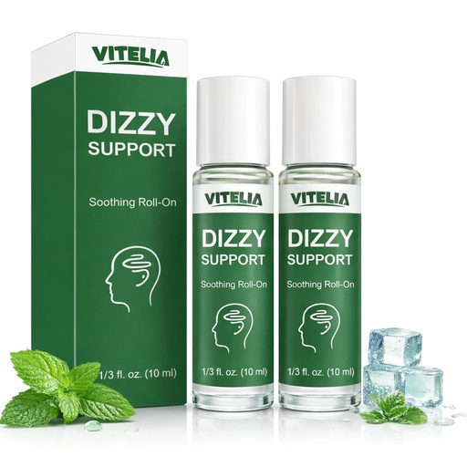 [BRSRGBD2AQBBA3DD] Vertigo Relief Anti-Dizzy Roll-on, Vertigo Ease Roll-On Supports Balance for Temples, Neck & Behind Ears (2)