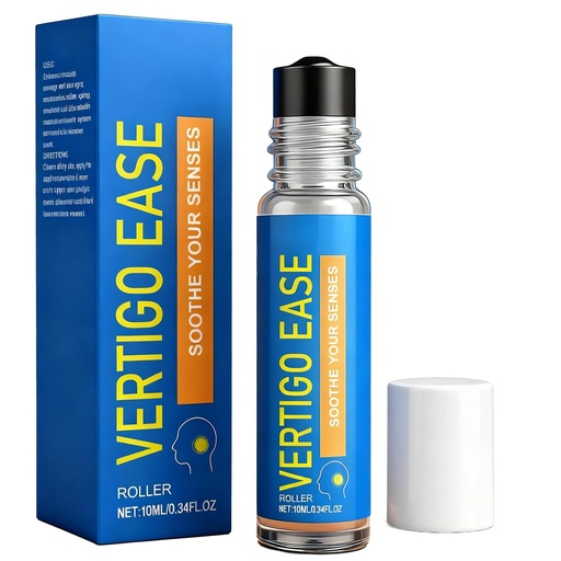[BRSRGZQNOUFWACQ6] Vertigo Ease Roll On | Soothing Roll-On for Head Comfort - Essential Oil Blend to Relief Feelings of Dizziness & Promote Relaxation - Portable - 1pc / 10ml
