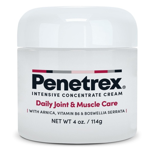 [BRSWIFQAOQOGYYLK] Penetrex Joint & Muscle Care - Soothing Massage Cream - Premium Whole Body Rub with Arnica, Vitamin B6 MSM & Boswellia - Non-Greasy 4oz Cream