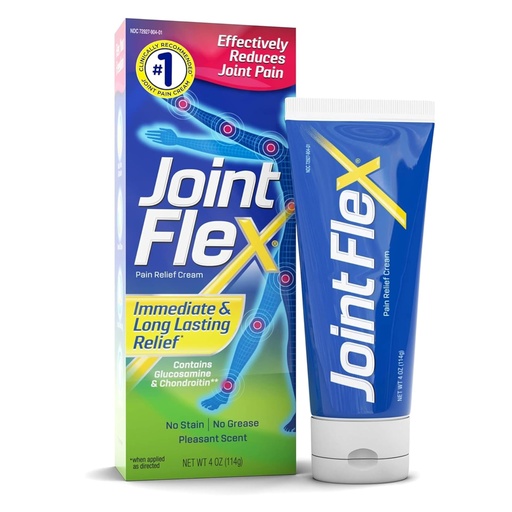 [BRSWECT2CUJQYDLO] JointFlex Pain Relief Cream, Arthritis Pain Relief, Joint Pain Relief, 4 Ounce Tube