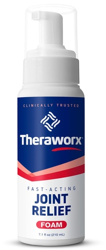 [BRSWGAI6PN6AYCT2] Theraworx Fast-Acting Joint Relief Foam Joint Discomfort & Inflammation Relief - 7.1 oz - 1 Count