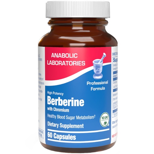 [BRSREBDRC4PGGELF] High Potency Berberine Supplement 500mg - Clinical Formula Berberine Capsules with Organic Cinnamon and Chromium for Internal Balance - Non-GMO Vegan & Made in US cGMP Facilities - 2 Month Supply