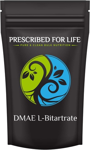 [BRSWYZT5DMIGGYAU] Prescribed For Life DMAE L-Bitartrate Powder, 12 oz (340 g)