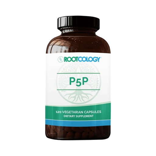 [BRSW2ADROAPQGELH] Rootcology by Dr. Izabella Wentz | P5P | Active Vitamin B6 to Support Balanced Mood and Healthy Response to Stress | 120 Vegetarian Capsules